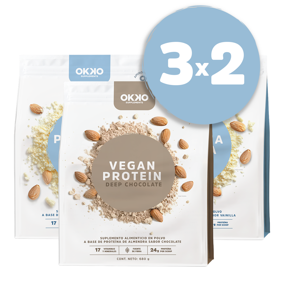 3x2 Proteína Vegana