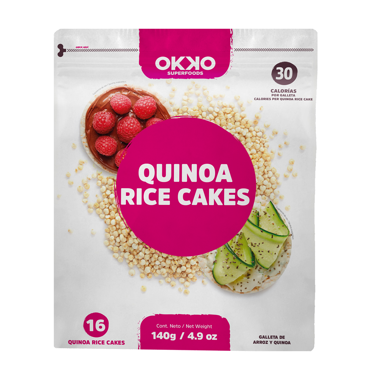 Rice Cakes con Quinoa (140 g)