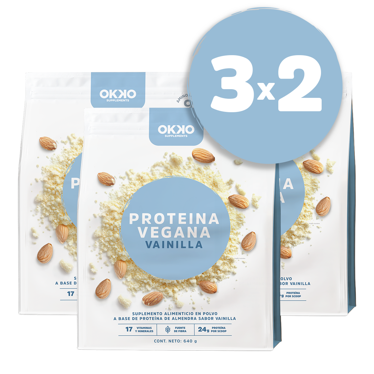 3x2 Proteína Vegana