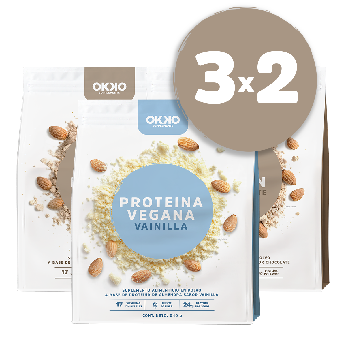 3x2 Proteína Vegana