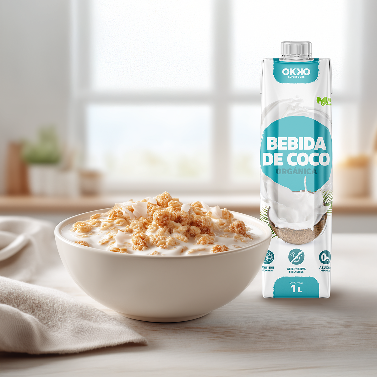 Bebida de Coco Orgánica (1 L)