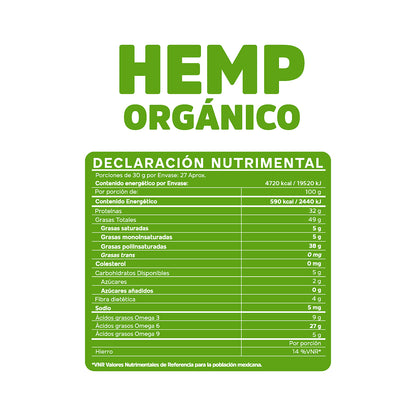 Hemp Orgánico (800 g)