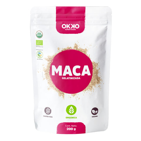 Maca Gelatinizada en Polvo Orgánica (200g)