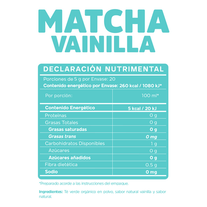 Matcha Vainilla (100 g)