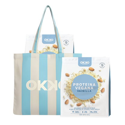 2 Proteína Vegana + 1 Tote Bag
