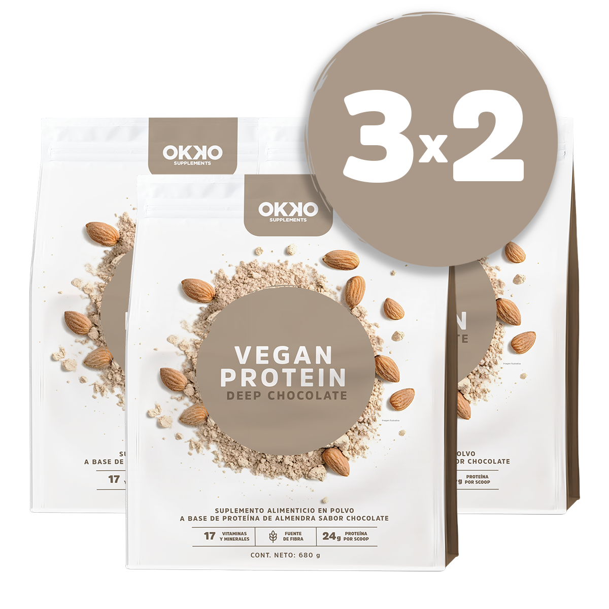 3x2 Proteína Vegana