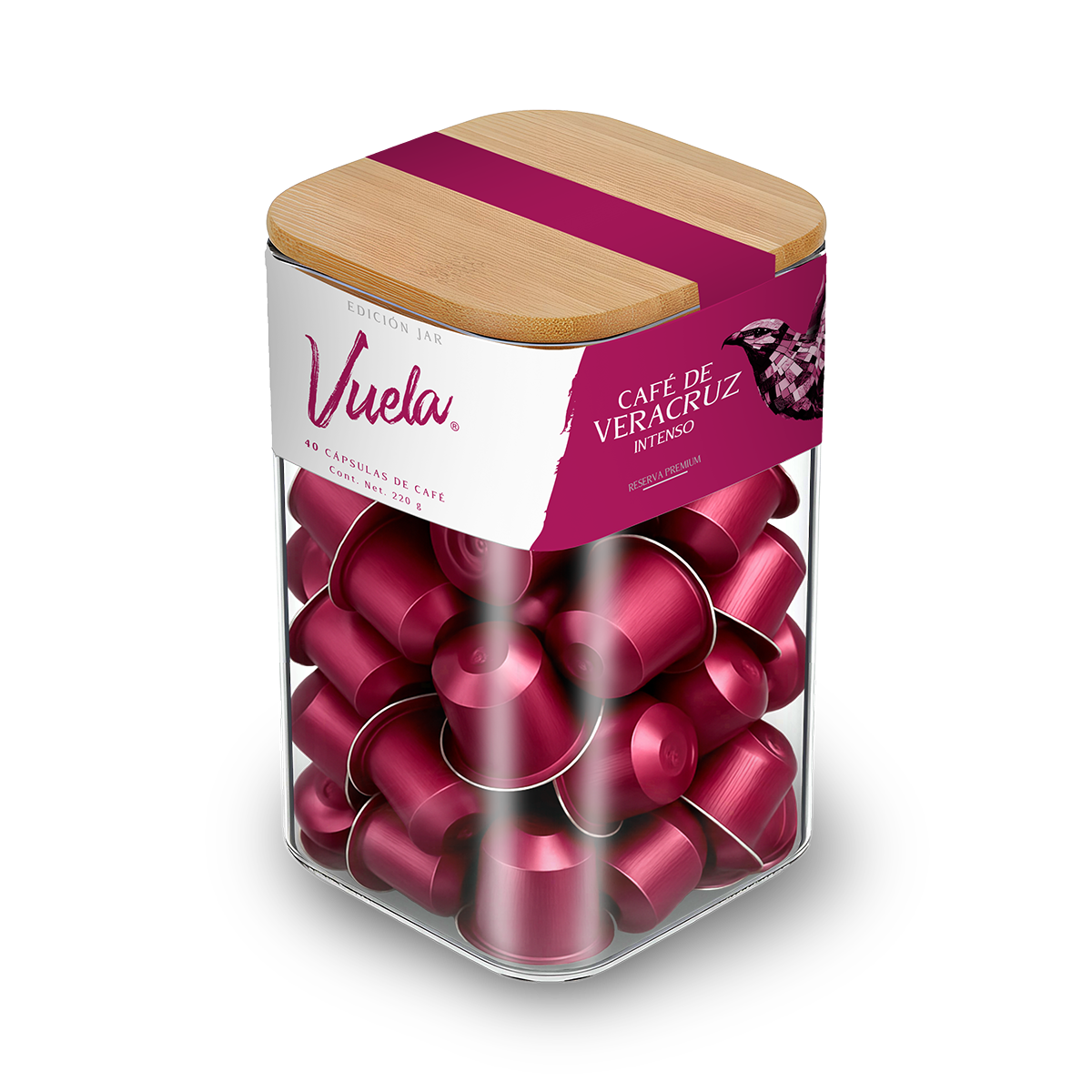 Vuela - Jar Cápsulas de Café Veracruz (220 g)