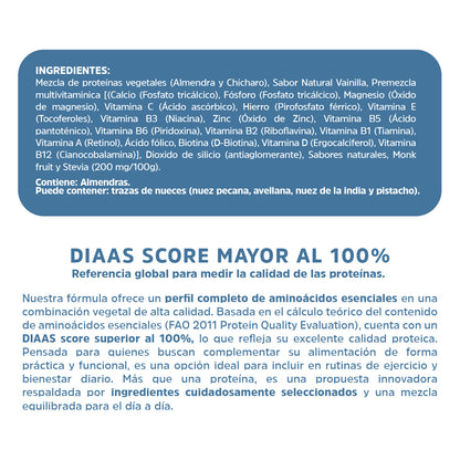 Proteína Vegana Vainilla (640 g)